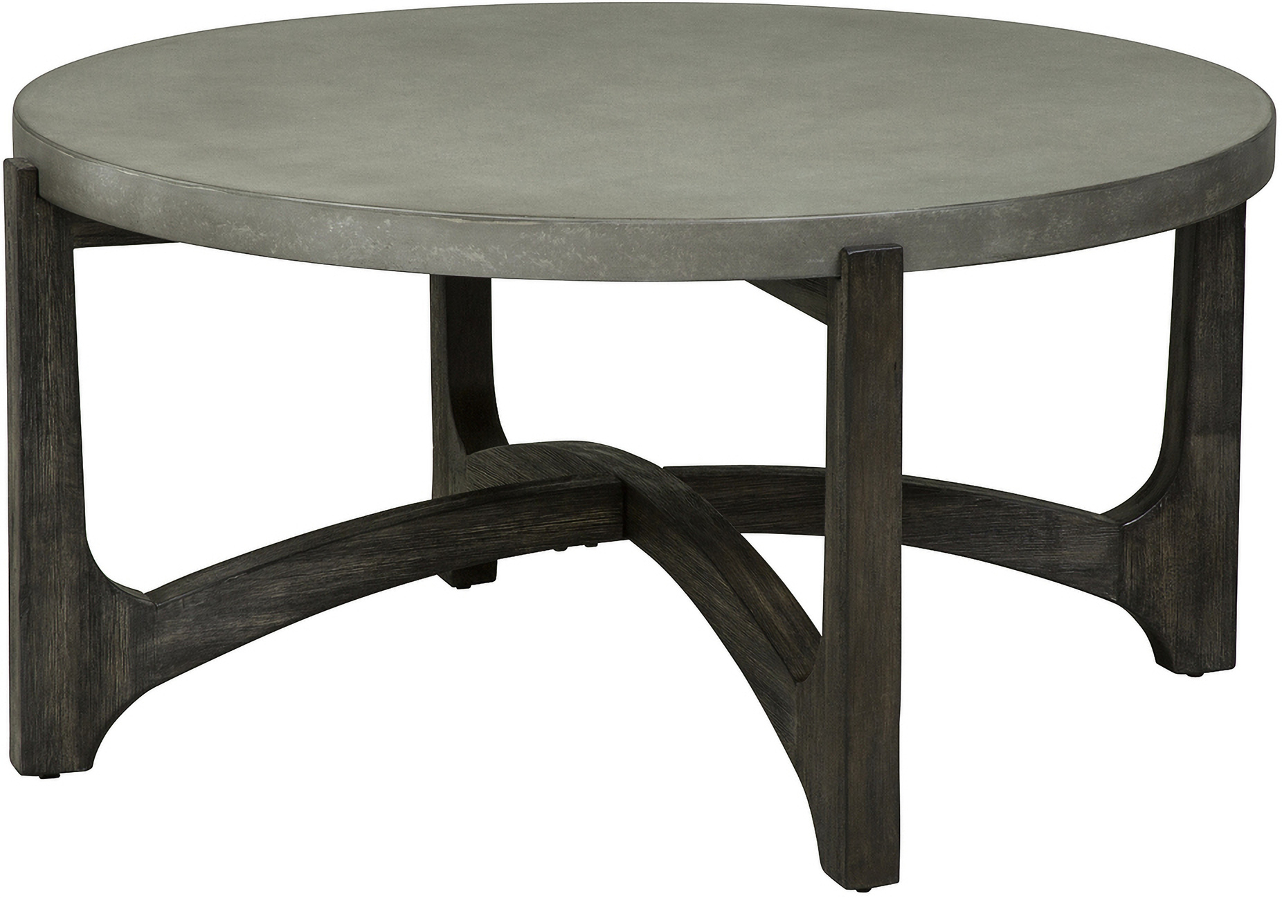 Cascade Brown Round Cocktail Table By Liberty | 1Stopbedrooms regarding
