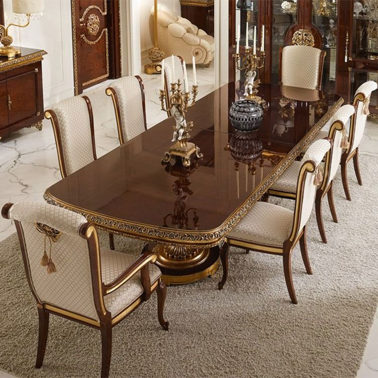 Defne Classic Dining Room Set Luxury Dining Room Sets – Artofit within