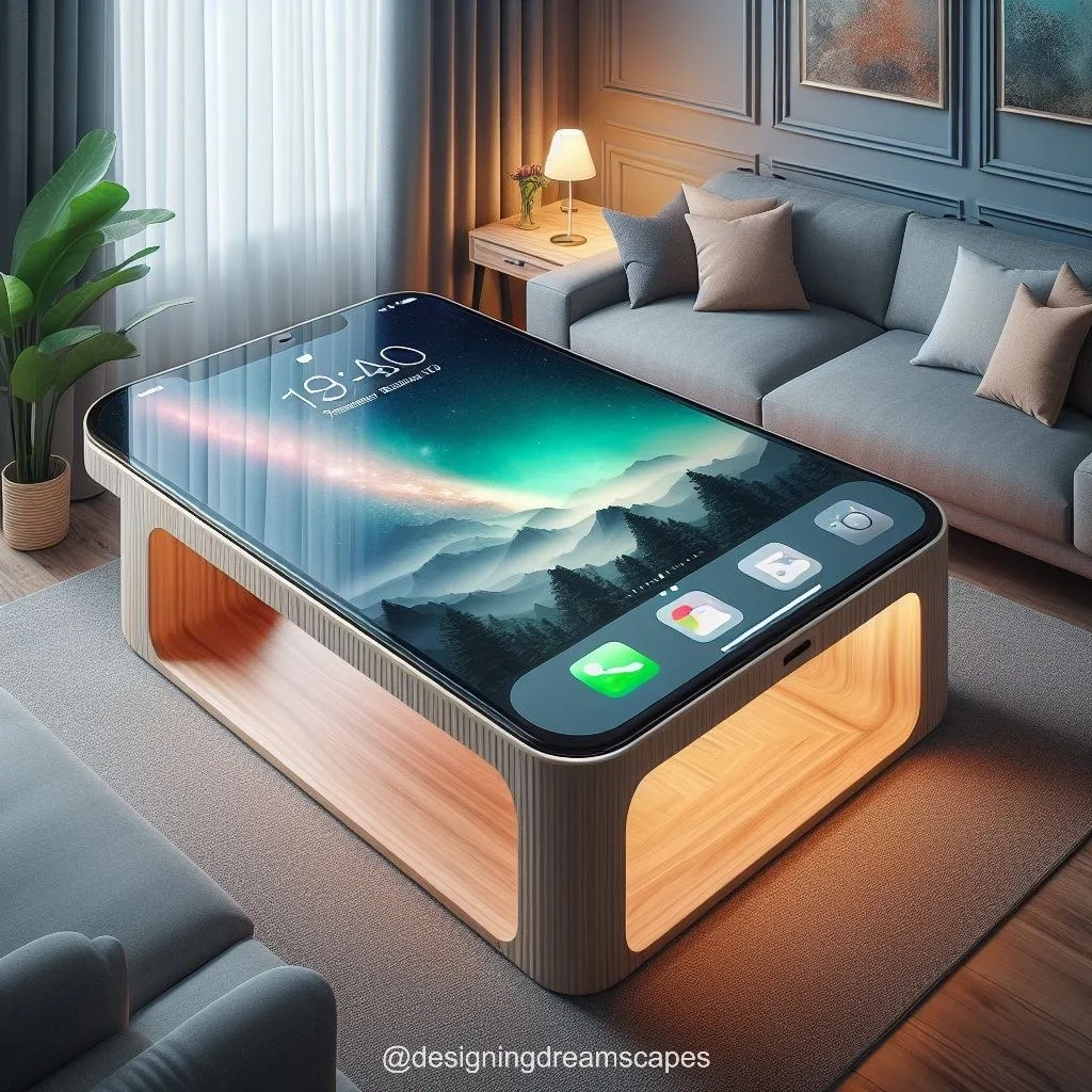 Elevate Your Living Space With Smartphone-Inspired Coffee Tables throughout