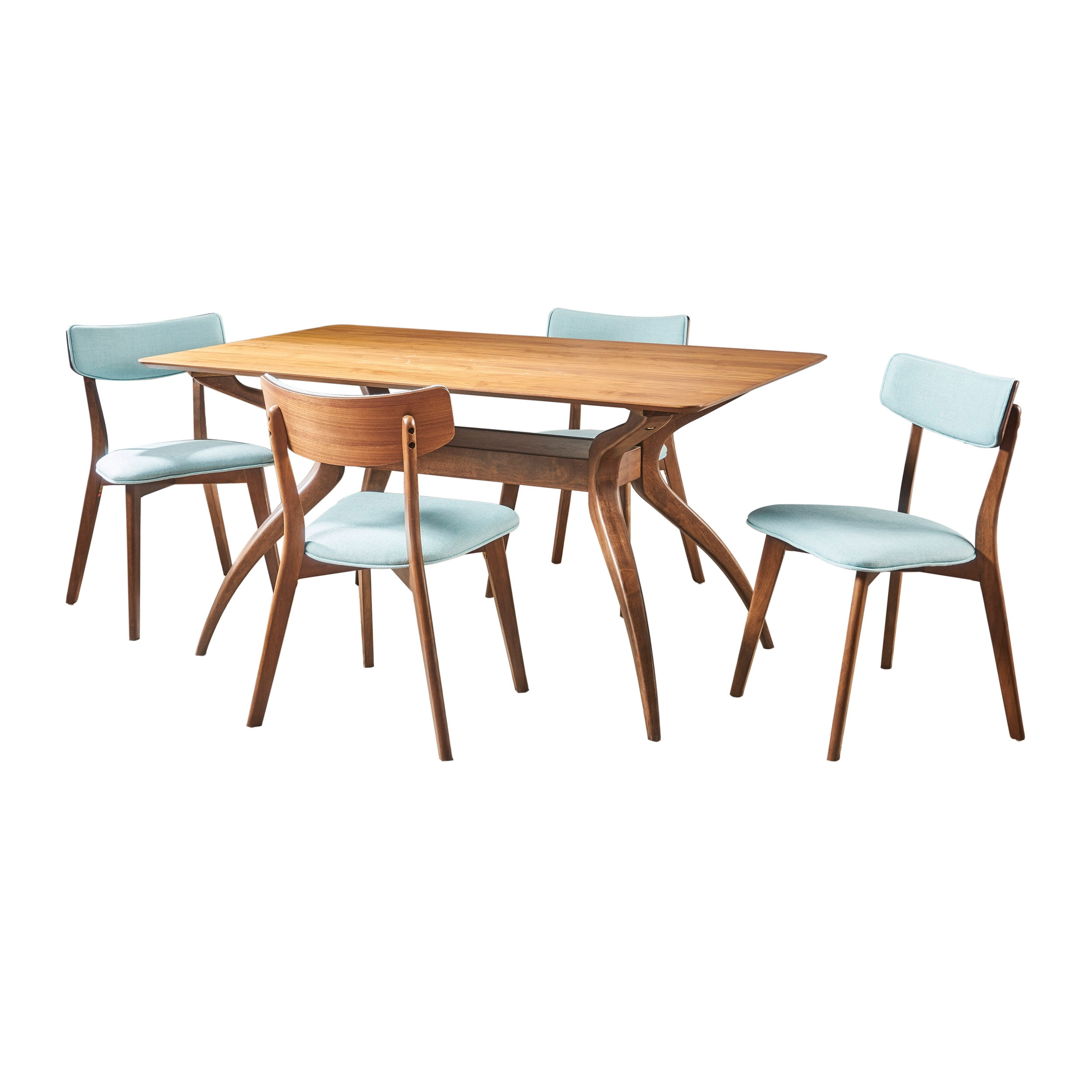 The Mid-Century Charm of the GDF Studio Williamsburg 5-Piece Dining Set Explored