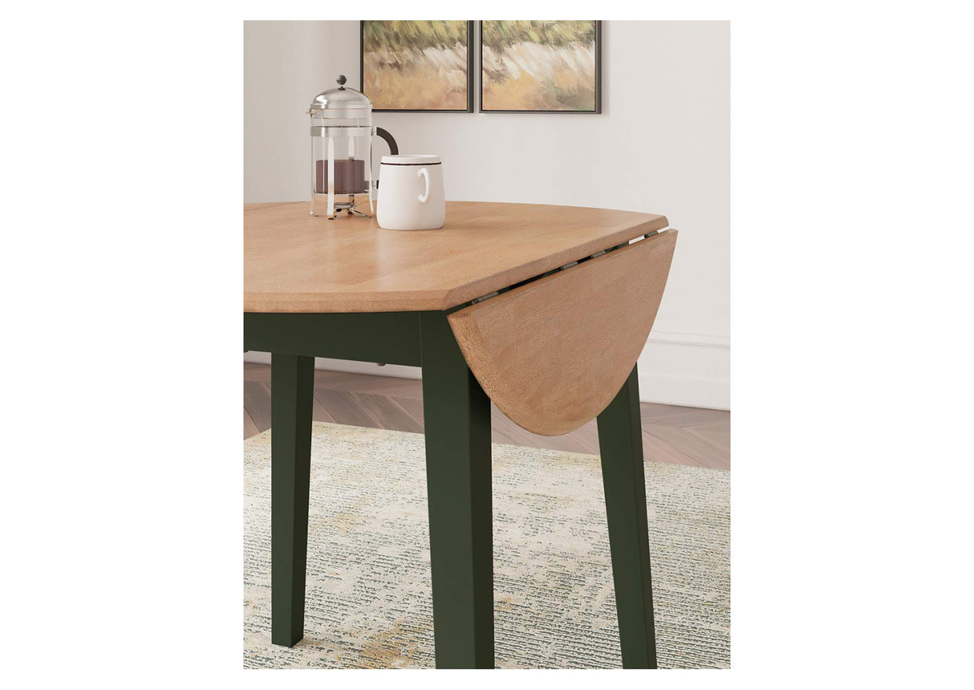 Gesthaven Dining Drop Leaf Table pertaining to