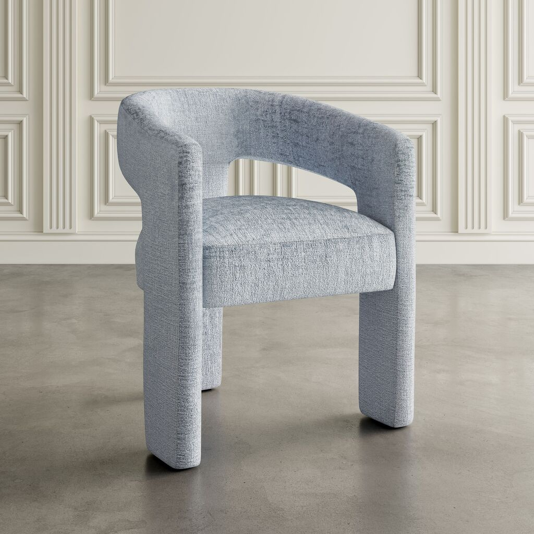 Gwen Luxury Mid-Century Modern Five Piece Dining Set With Upholstered ... for Beyond the Table Exploring the Design of the Gwen Luxury Set