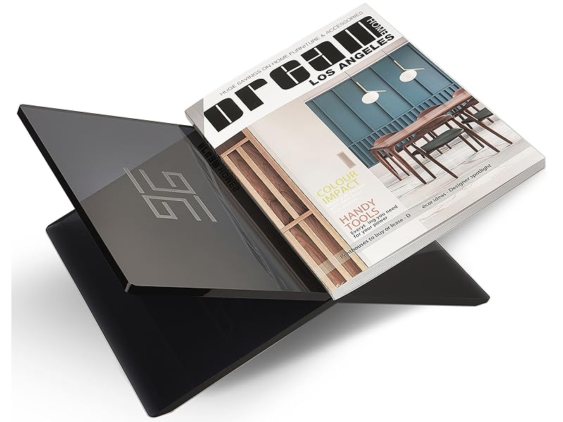 Honygebia Black Acrylic Book Stands - Cross Frame Acrylic Book Holder ... for A Closer Look at the Stylish and Practical Black Acrylic Book Stand