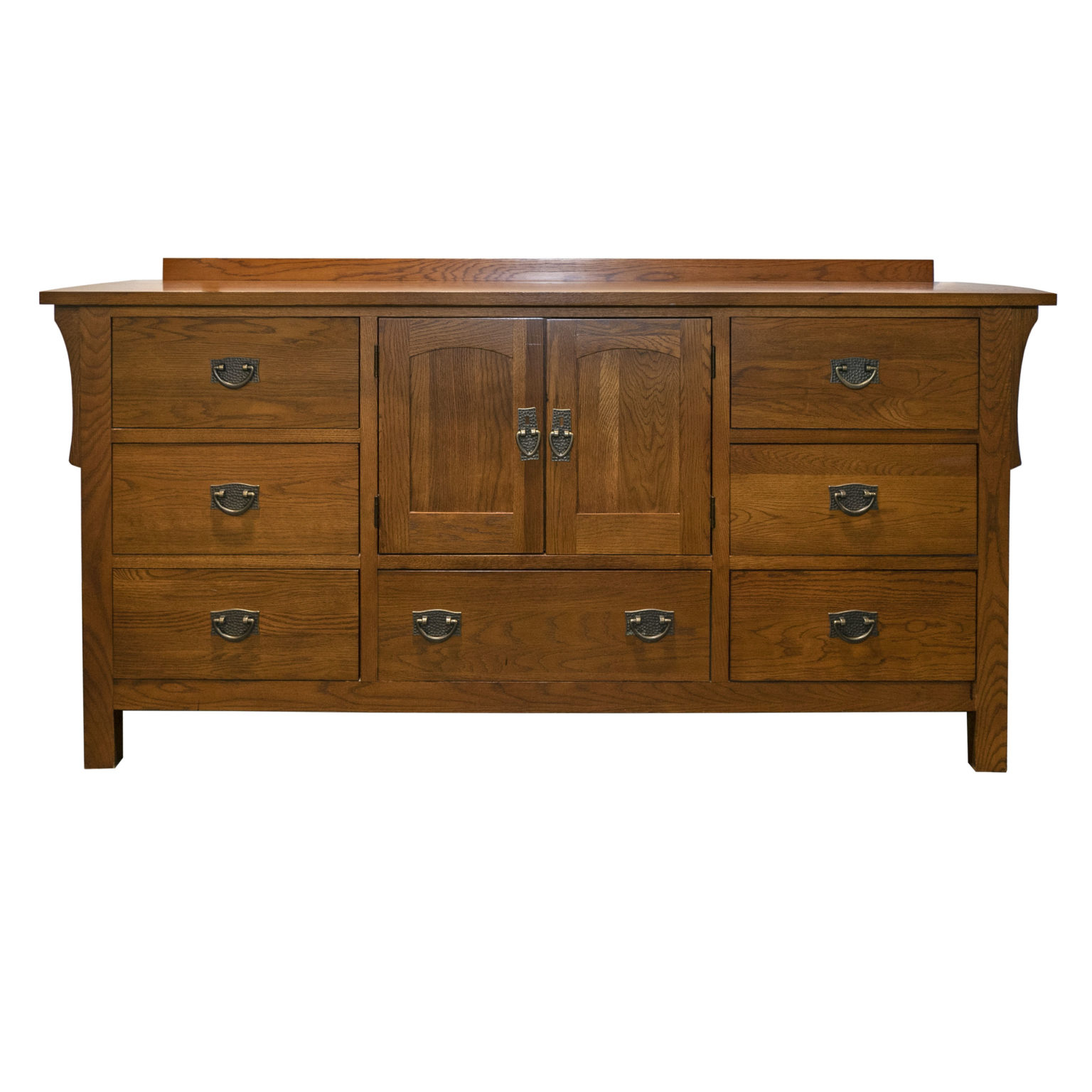 Kincaid Furniture Mission Style Oak Sideboard | Grandview Mercantile intended for Beyond Storage What Makes the 70&amp;quot; Mission Oak Sideboard a Coveted Piece