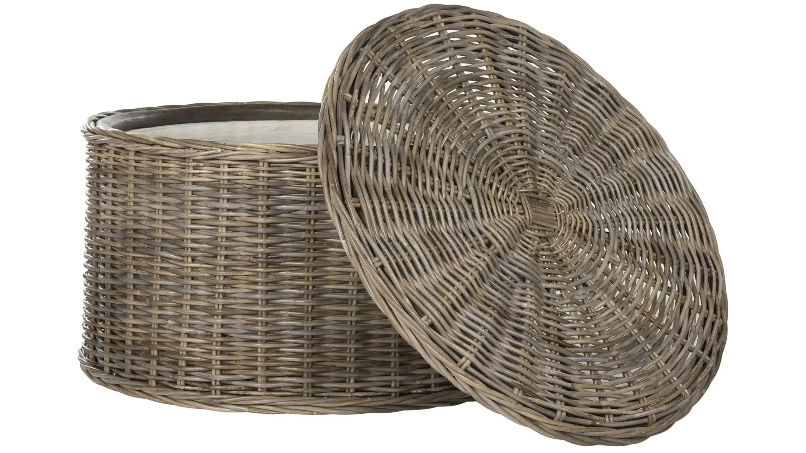 Klarysa Wicker Storage Coffee Table | Raymour &amp;amp;Amp; Flanigan within