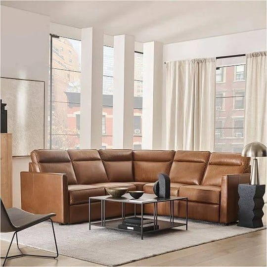 Leather L Shaped Sectionals | By Antonio Carter | Jun, 2024 | Medium inside