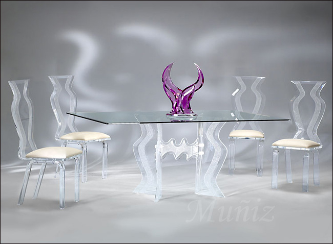 Making an Impression A Look at Acrylic Dining Set Versatility
