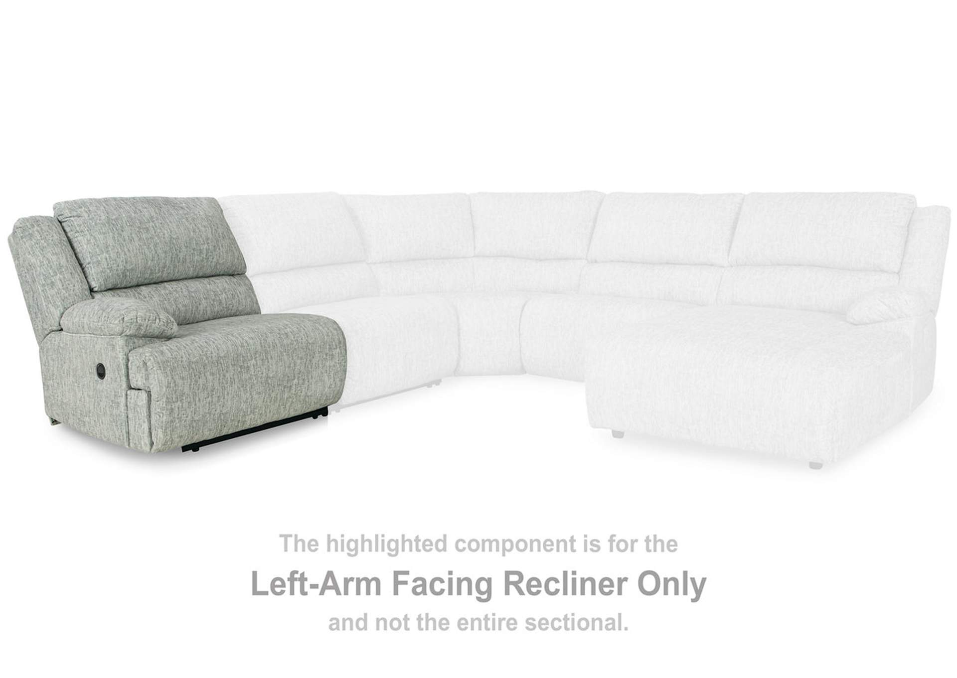 Mcclelland 6-Piece Reclining Sectional within