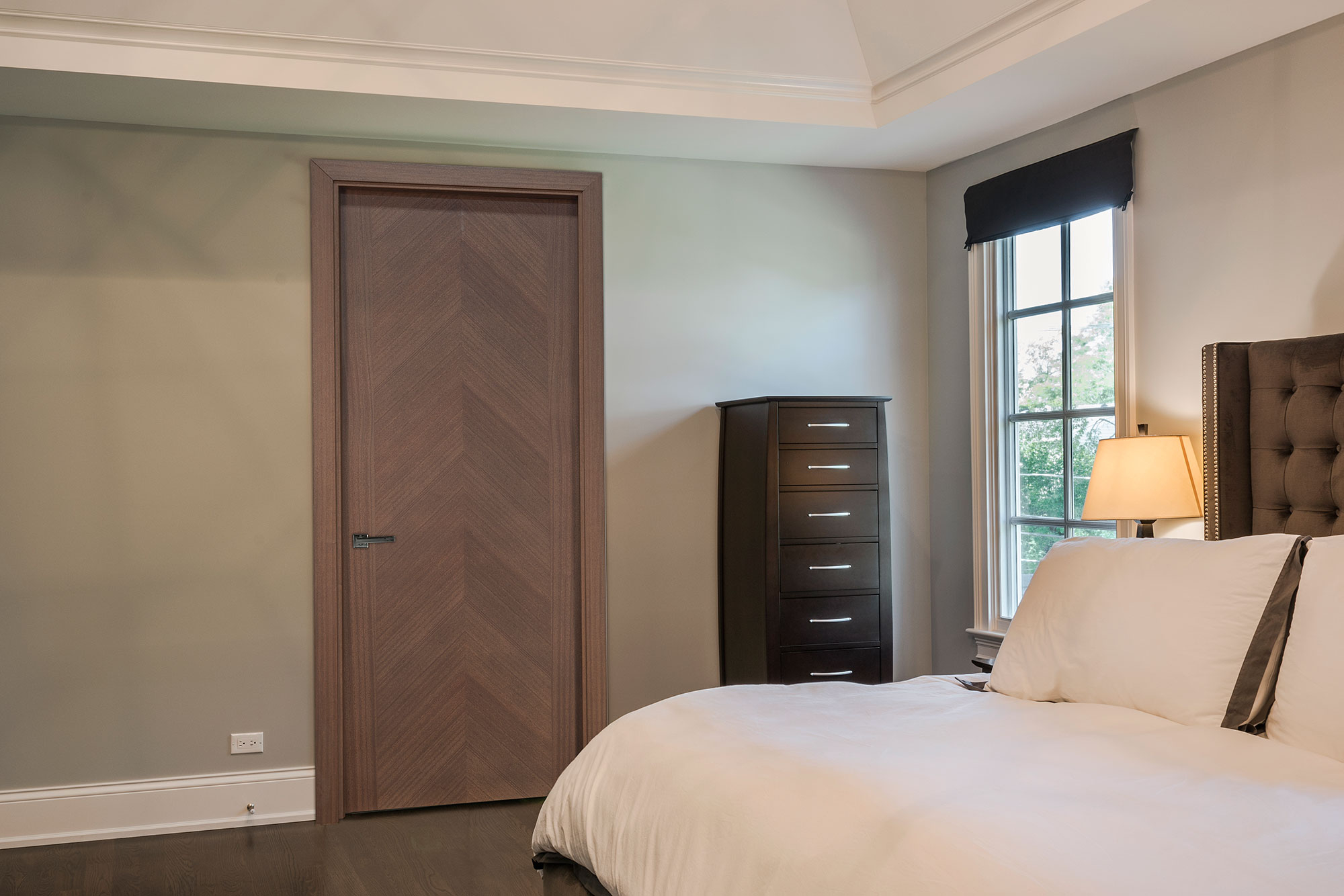 Modern-Interior Modern Interior Door - Custom - Single - Wood Veneer ... with The Allure of Arched Doors Finding Your Perfect Modern Solid Wood Wardrobe