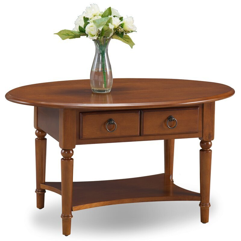 Oval Coffee Table With Storage - Foter throughout Unlocking the Charm of Rustic Oval Coffee Tables with Dual Storage