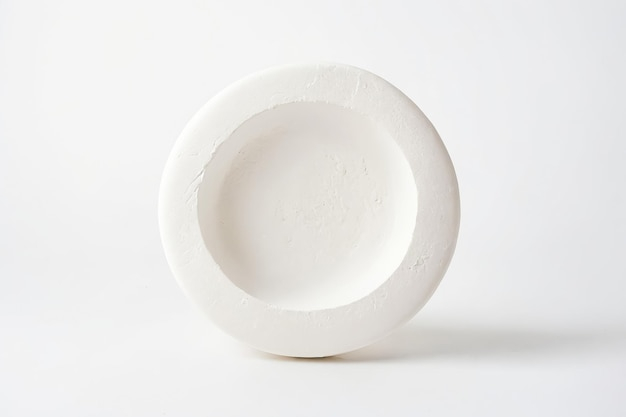 Premium Photo | White Ceramic Bowl With Textured Rim in Your guide to the elegant white textured ceramic bowl and moss ball pairing