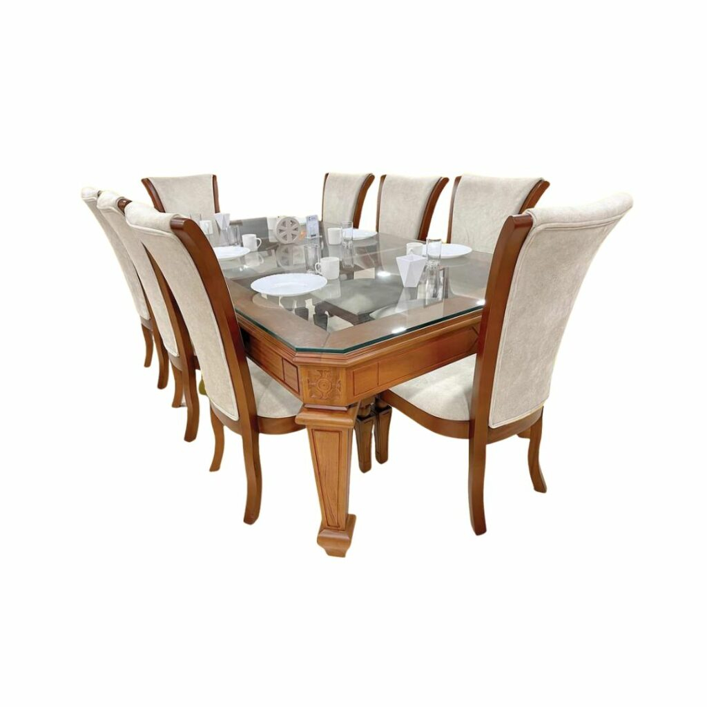 Royal Mahogany Wood Dining Set – Lakshmis Home Style regarding The Enduring Appeal of Classic Wood Dining Sets