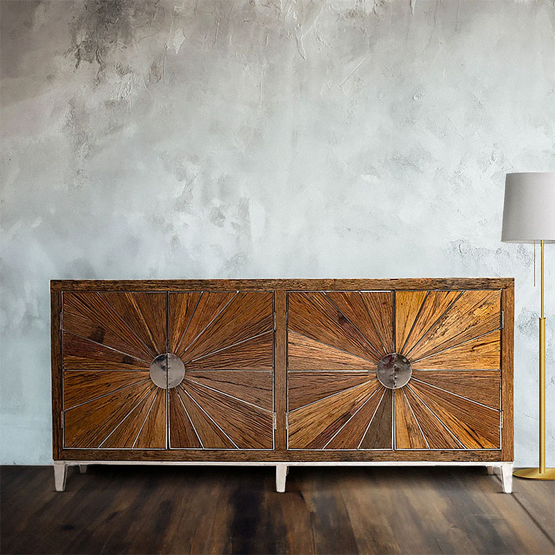 Why Reclaimed Solid Wood is a Sustainable Choice for Sideboards