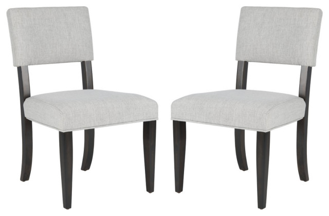 Safavieh Couture Luis Wood Dining Chair Black Charcoal/Light Taupe, #N ... with What to Consider When Choosing the Safavieh Couture Pietro Dining Chair Black