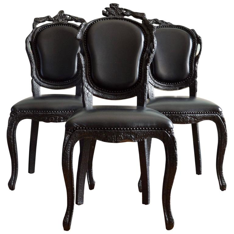 &amp;#039;Smoke&amp;#039; Dining Chairs By Maarten Baas For Moooi At 1Stdibs with