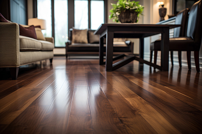 The Royal Appeal Of Walnut Wood Floors - Cameron The Sandman | Wood ... pertaining to