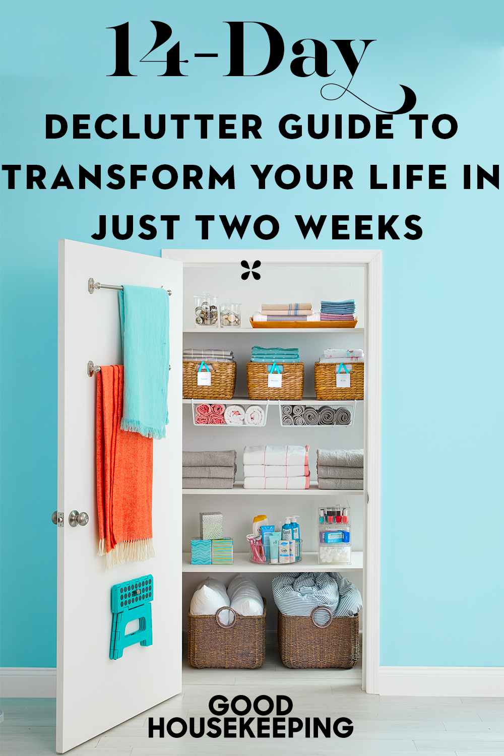 Transform Your Life With This 14-Day Declutter Guide regarding Declutter Your Life How White Shelves Transform Wardrobe Organization