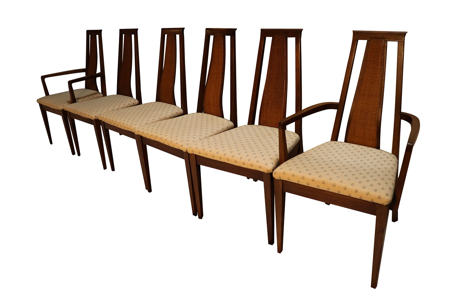 Walnut Dining Chairs Modern : Modrest Gregor Mid-Century Black &amp;amp;Amp; Walnut ... intended for Styling Your Home with Billy Modern Walnut Brown Dining Chairs