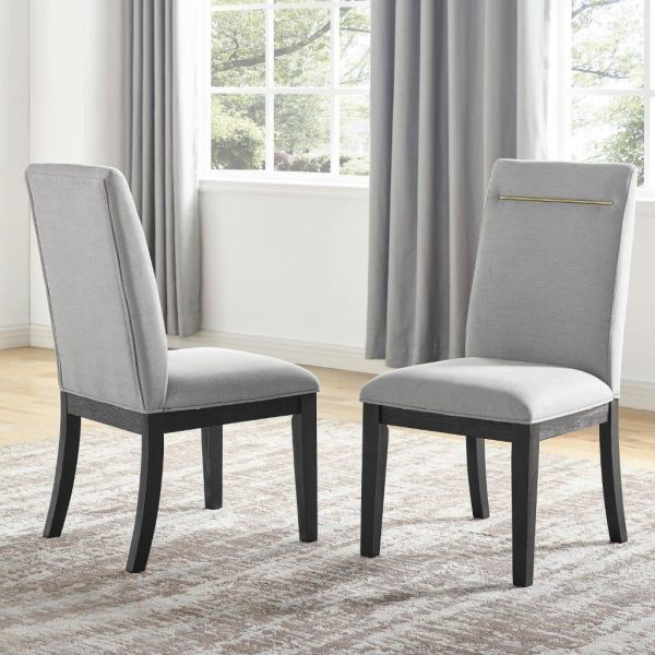 The Durability and Design of the Yves Grey Dining Set with Six Chairs