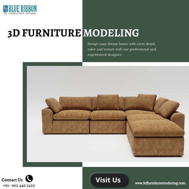 Your Blueprint for Relaxation the Ollie Brown L-Shaped Sofa