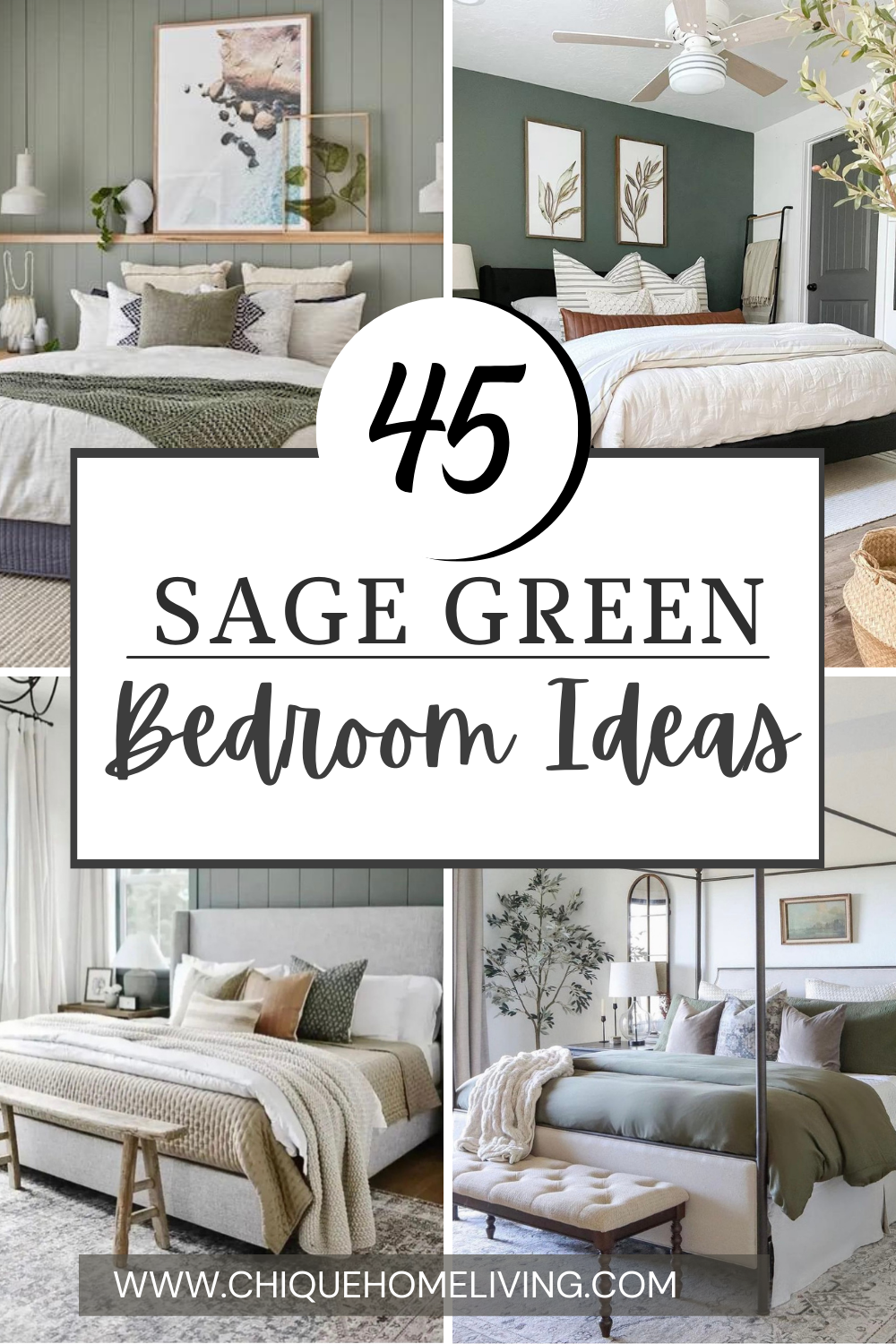 45 Elegant Sage Green Bedroom Ideas For A Soothing Ambiance – Artofit with