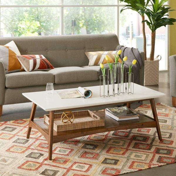 51 Rectangle Coffee Tables That Stand Out With Style And Functionality for