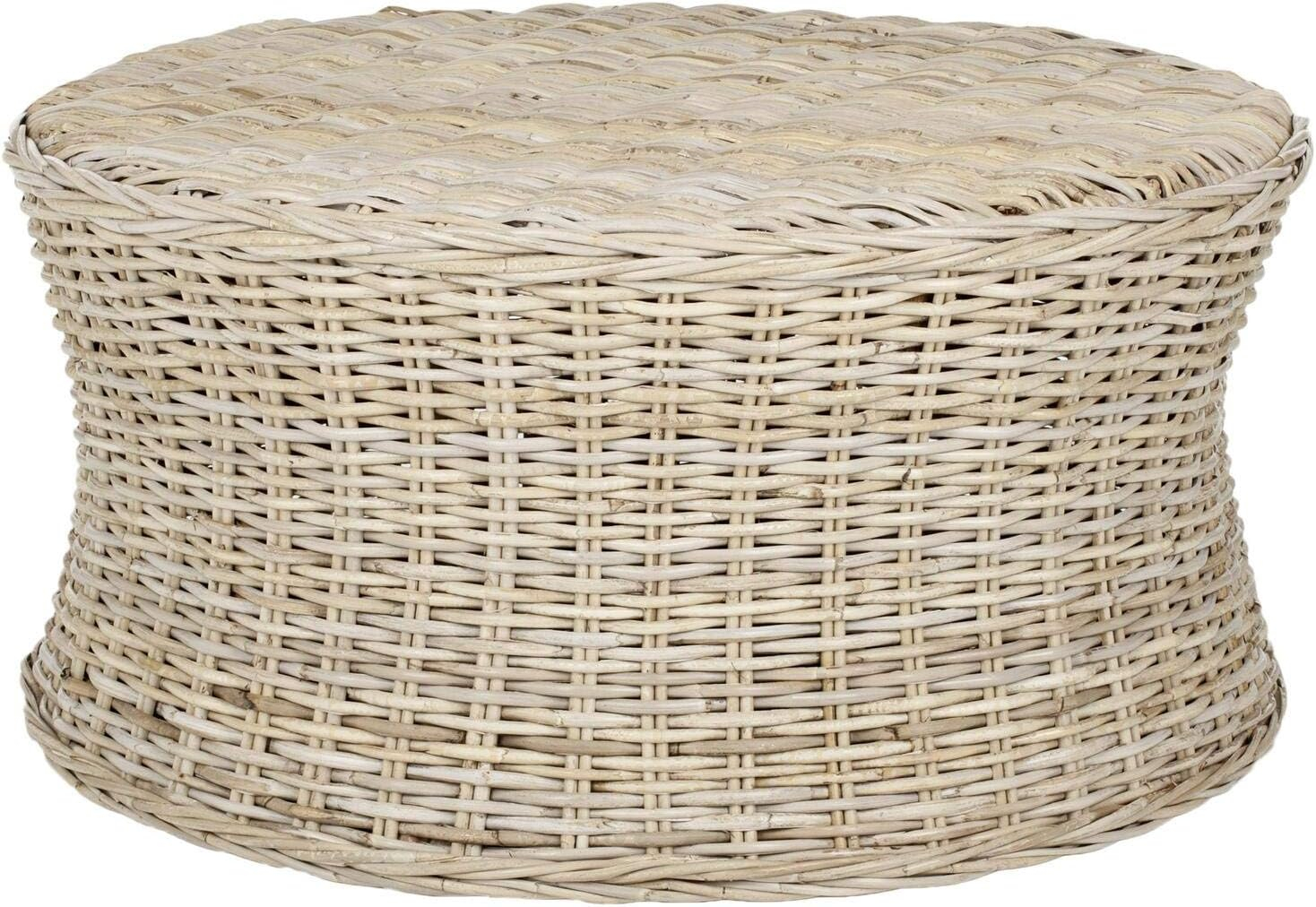 The Natural Beauty of the Safavieh Couture Bayaround Rattan Coffee Table