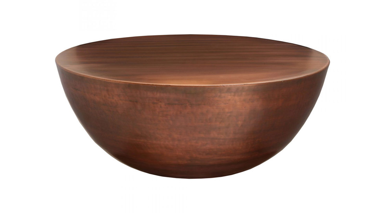 Conga Coffee Table Copper - Wood N Tassel Home within