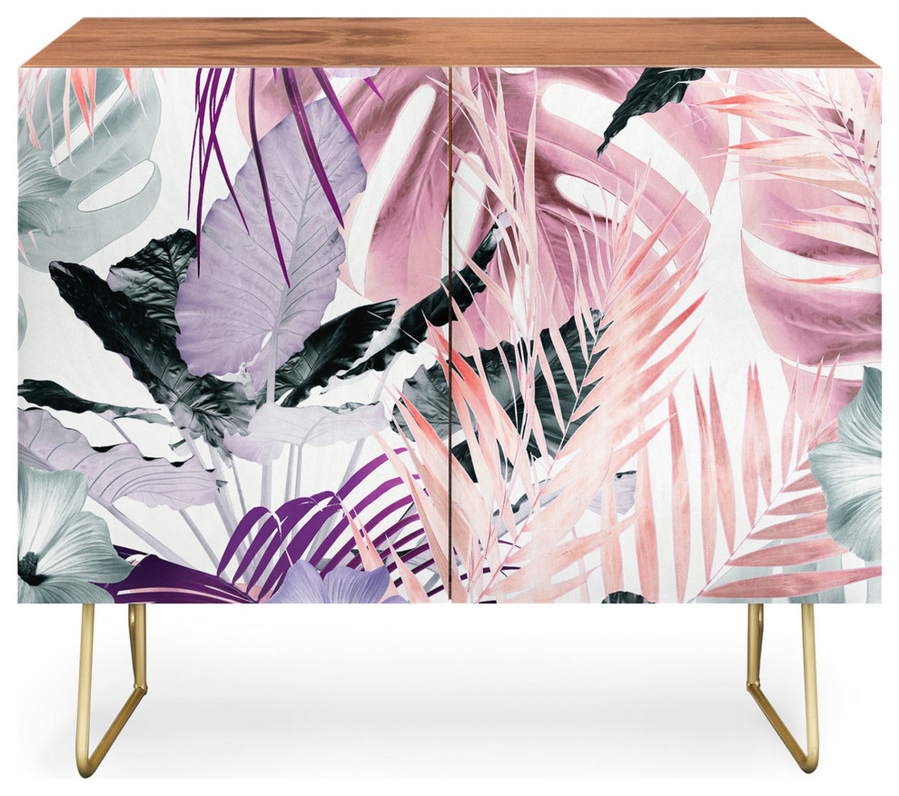 Deny Designs Tropical Punch Credenza - Midcentury - Buffets And ... throughout