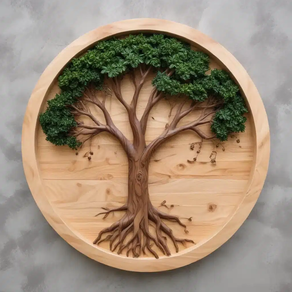 Designing Wooden Wall Art: Bringing Nature Indoors - Wood Craft Parts pertaining to