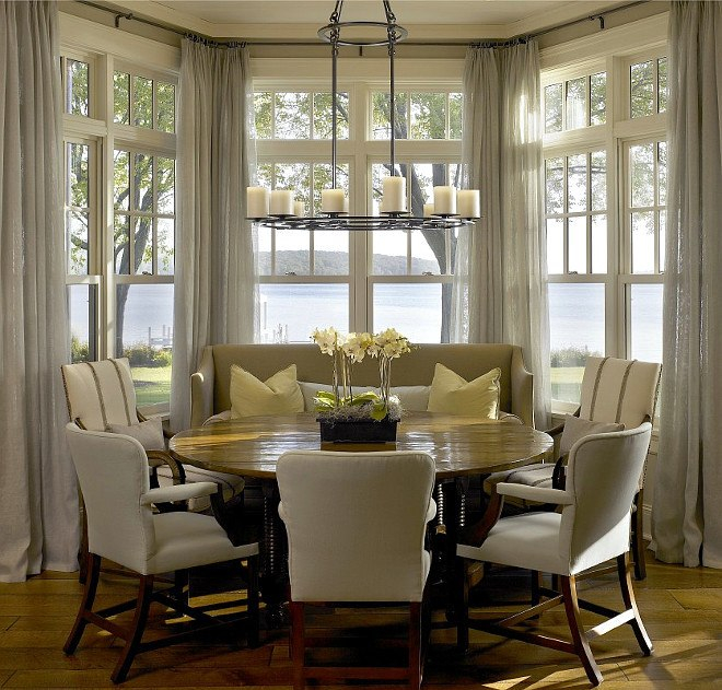 Dining Room Inspiration Featuring Round Dining Tables | Laurel Bern throughout