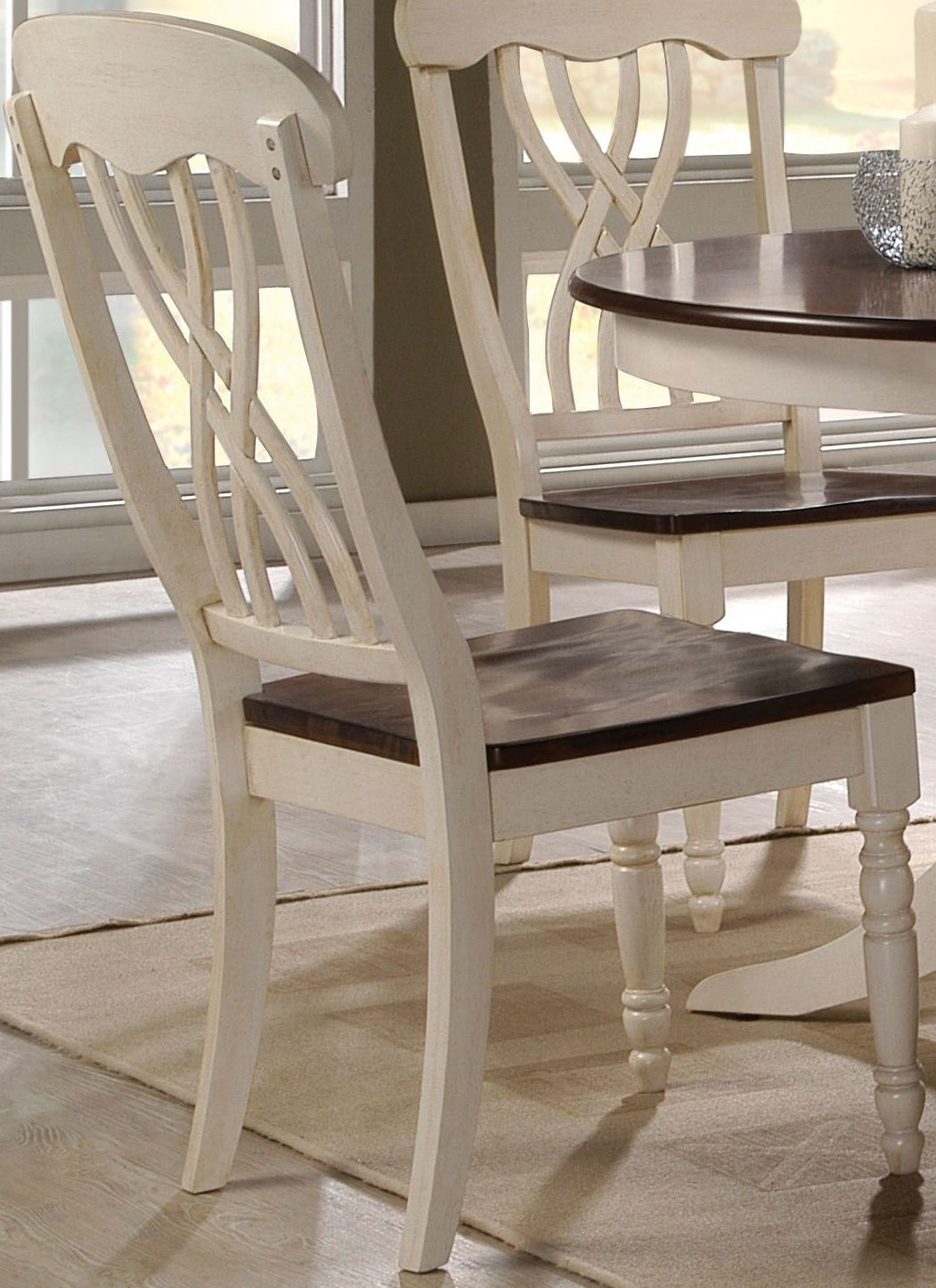 Unpacking the Charm of Acme Dylan Side Chairs in Buttermilk and Oak