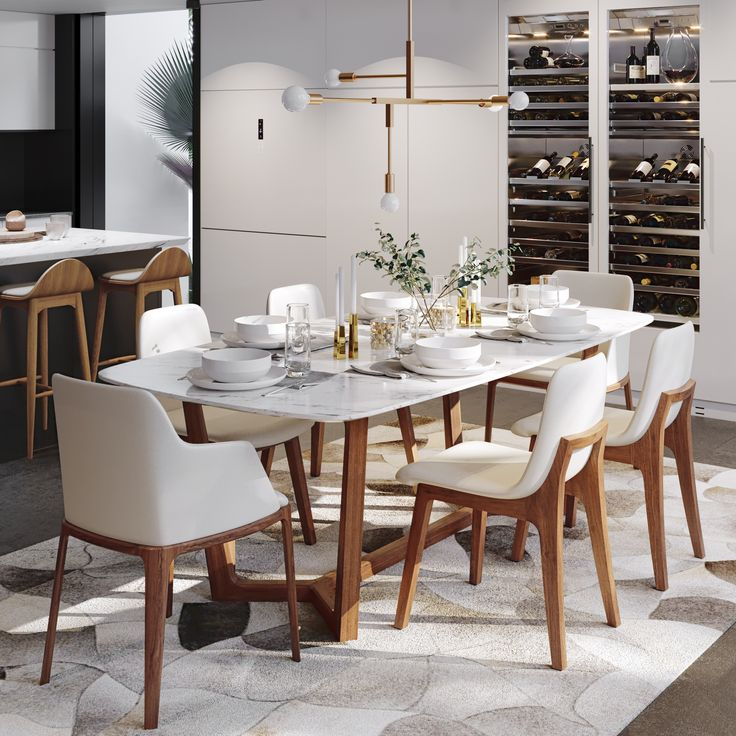 Evelyn Dining Table | Dining Table Design, Latest Dining Table, Modern ... throughout