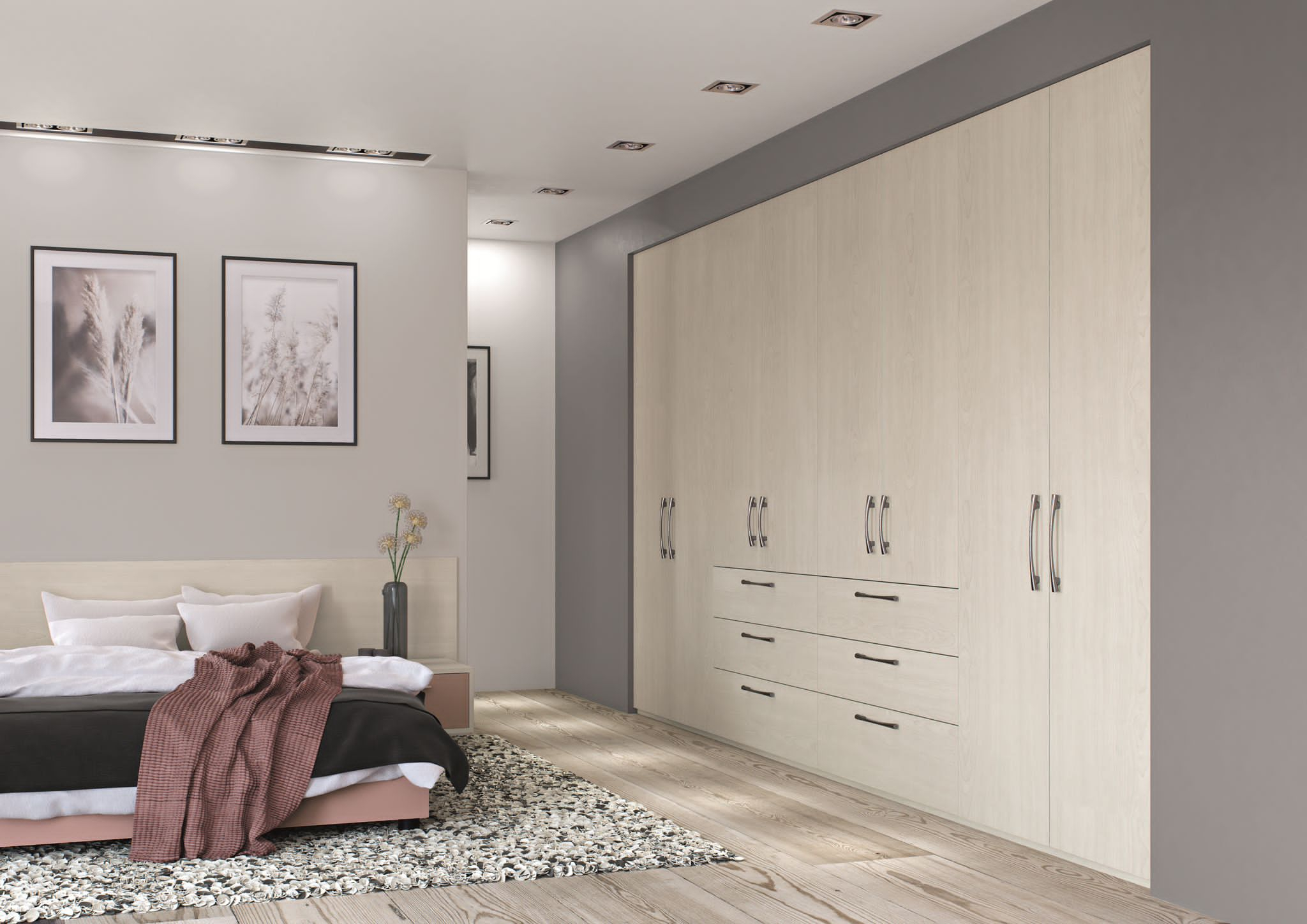 Fitted Wardrobes In Nottingham - Dahlia Interiors for The Enduring Allure of Persimmon Red Arched Wardrobes