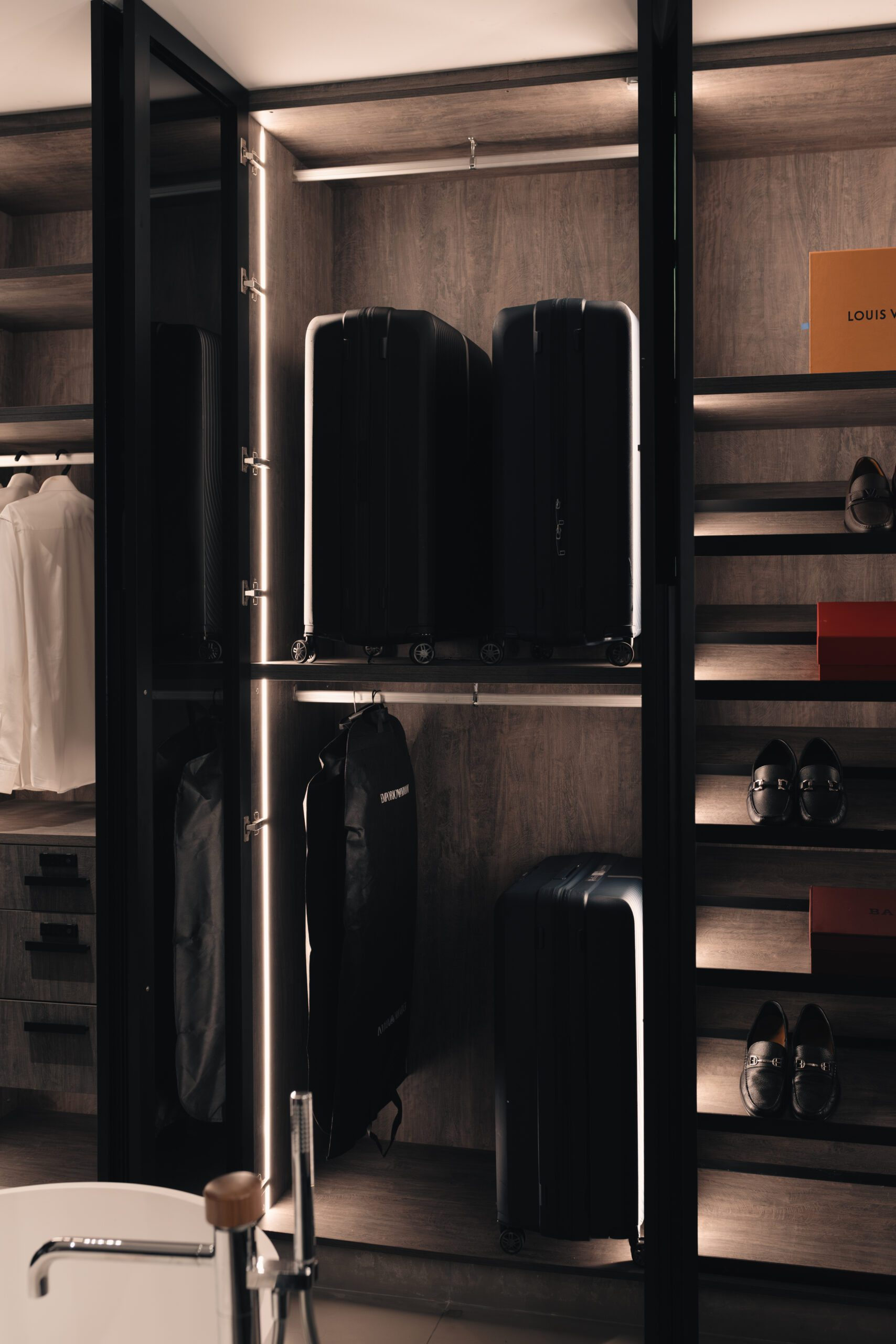 Glass Wardrobe - Chughtaiz throughout