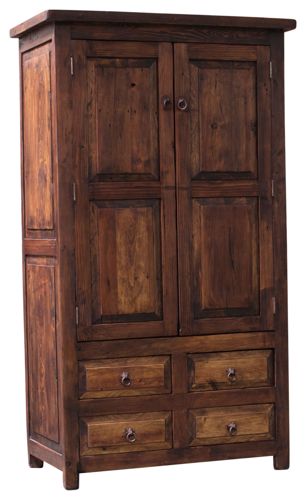 A Closer Look at the Hemingway Grand Rustic Linen Cabinet's Design