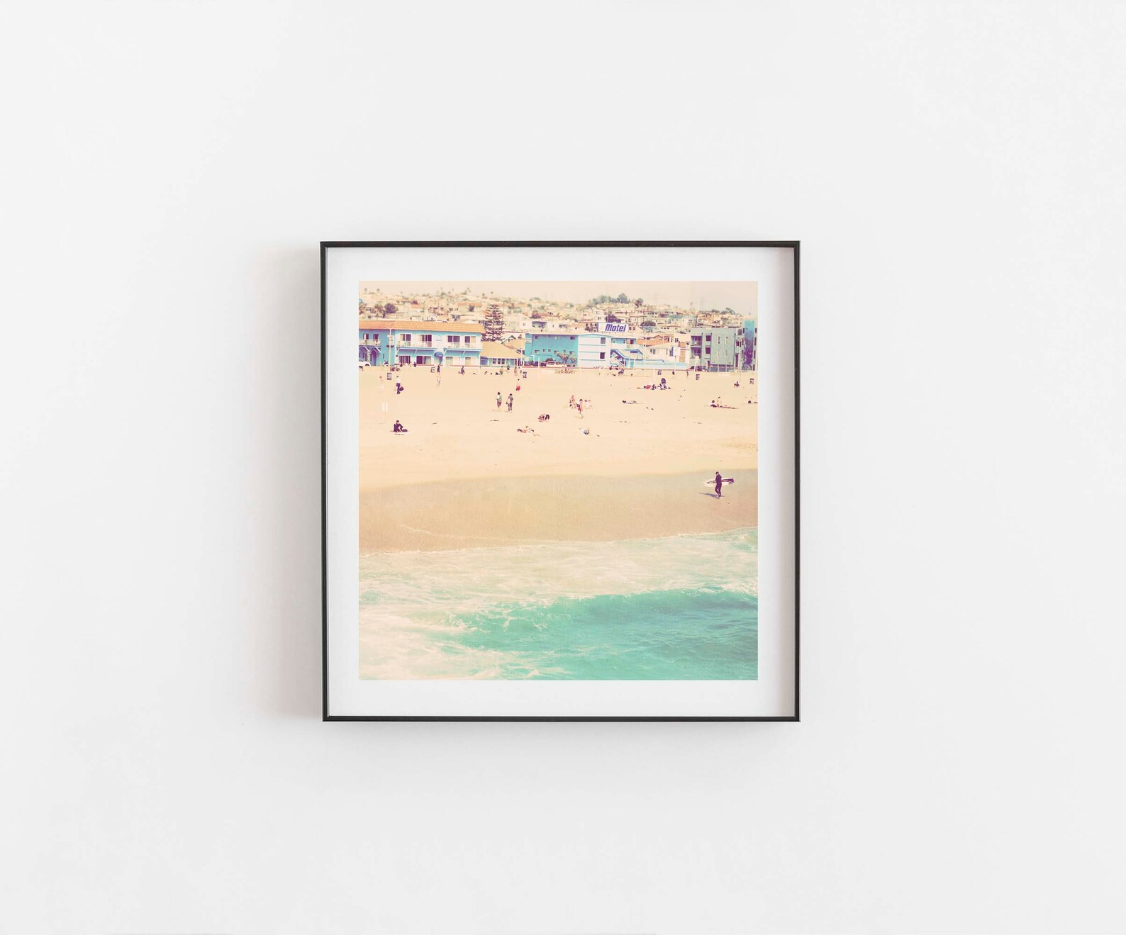 Hermosa Beach Art Motel Print Seaside Decor Landscape - Etsy with The Hermosa Cocktail Table Bringing Seaside Charm to Your Living Room