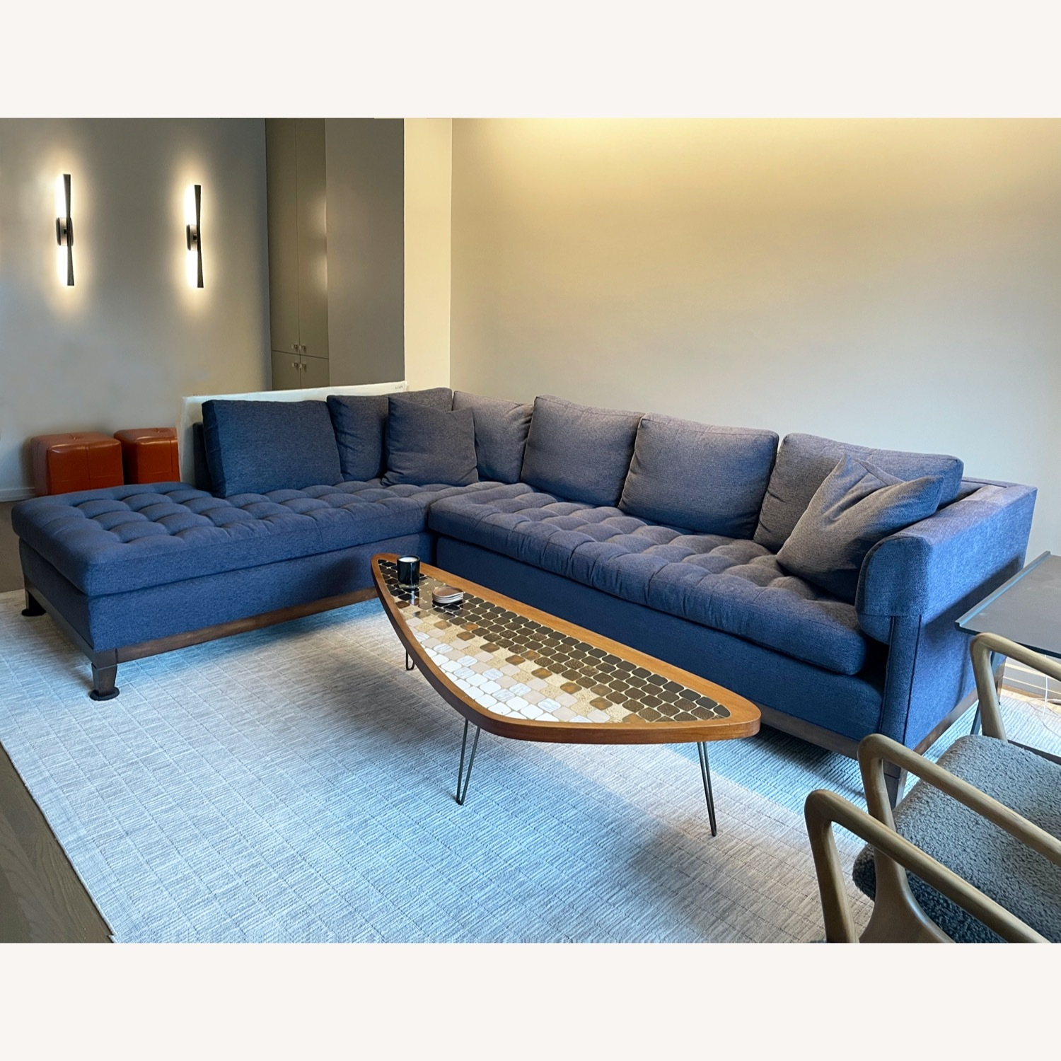 Hickory Chair L-Shaped Upholstered Sectional Sofa - Aptdeco intended for What to Consider Before Buying an L-Shaped Upholstered Sectional