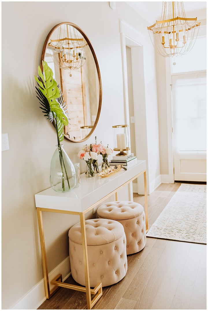 How To Style Your Entryway - Haute Off The Rack | Entryway Table Decor ... in