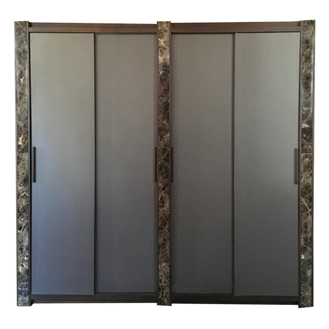 Italian Wood Wardrobe Attributed To Paolo Buffa, Italy, 1950 At 1Stdibs in Beyond Storage Exploring the Design of Black Oak Wide Wardrobes