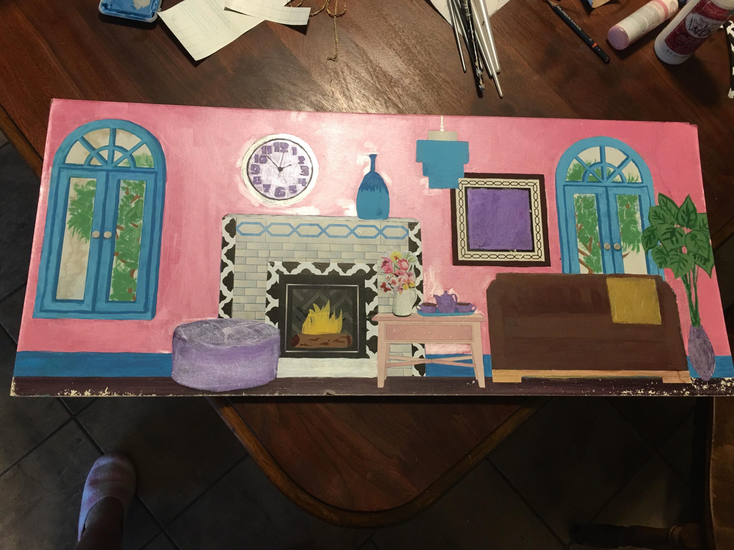 Luxe Living Room Almost Complete : R/Crafts inside