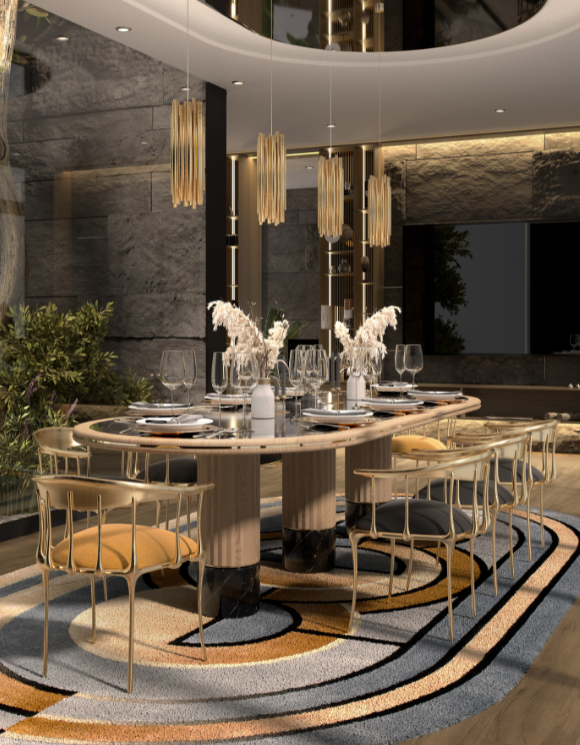 Luxury Dining Room Furniture: Transform Your Dining Space With Eleganc intended for Transform Your Dining Room with the East West Furniture Picasso Set