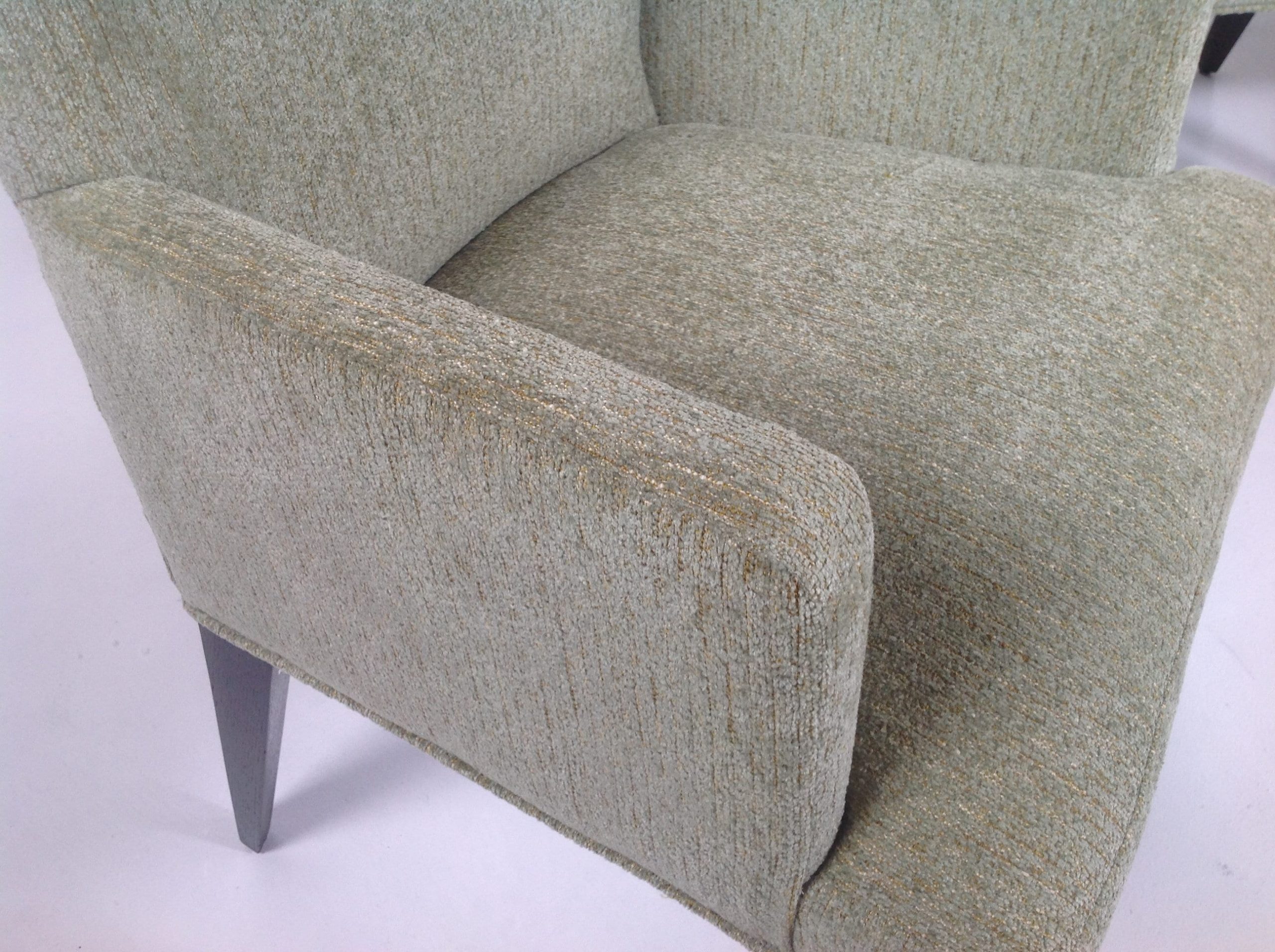 Modern Chenille Dining Chairs Set Of 6 | Etsy throughout The Timeless Appeal of Natural Finish and Chenille Fabric in Dining Chairs