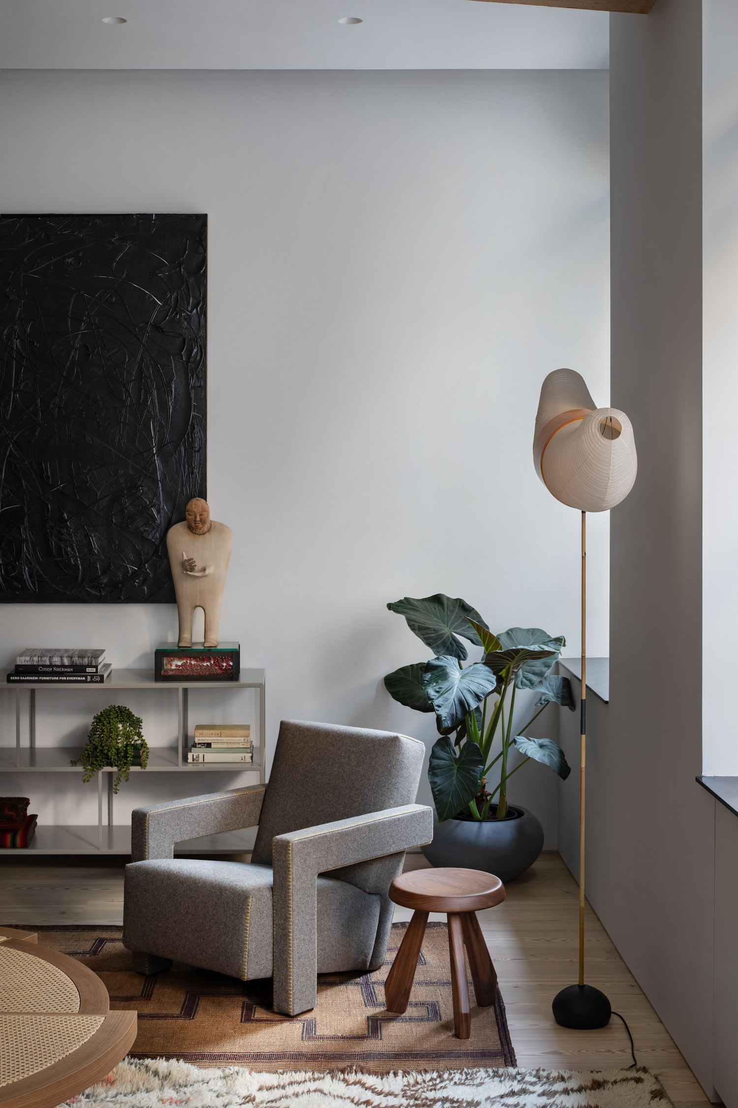 Modern Eclectic Vintage Living Room With Plants #Interiordesign # ... intended for The HCS6081 A Vintage Gem for Modern Living Spaces