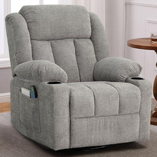 Our Cozy Oasis: Unpacking The Rocker Swivel Recliner Chair - Efistu.com intended for Unpacking the Versatility of the Mason Swivel Chair Set