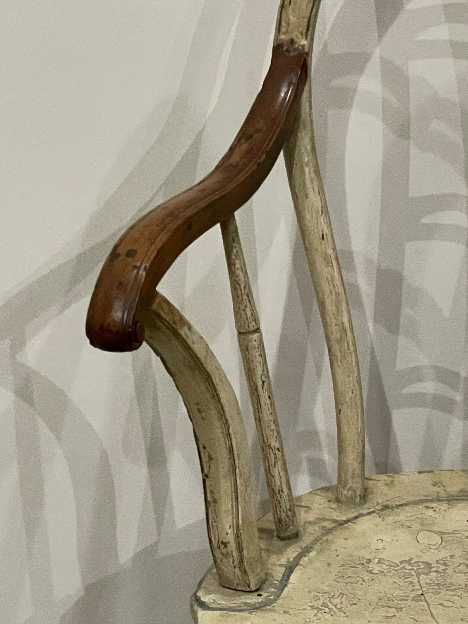 Philadelphia Painted Windsor Armchair - Olde Hope Antiques inside