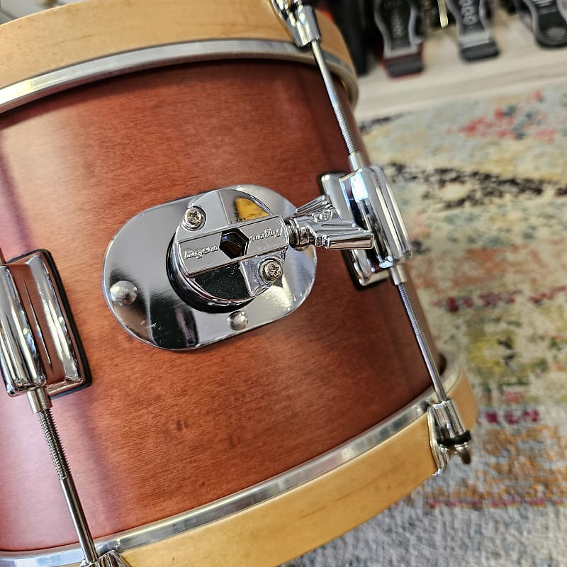 Rogers Tower 18-14-12&amp;quot; Satin Red Mahogany - Maple - Wood | Reverb intended for Choosing the Perfect Rich Brown Mahogany Tower Cabinet for Your Collection