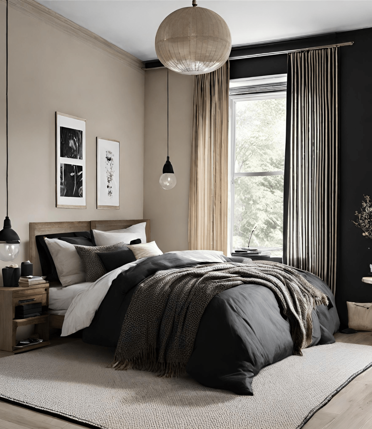 Transform Your Space: The Ultimate Guide To Black Aesthetic Room Decor ... throughout Transforming Your Space An Ebony Harmony Dining Room Guide