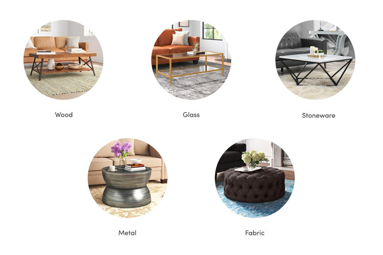 Types Of Coffee Tables | Wayfair pertaining to Beyond the Basics Understanding Different White Coffee Table Materials