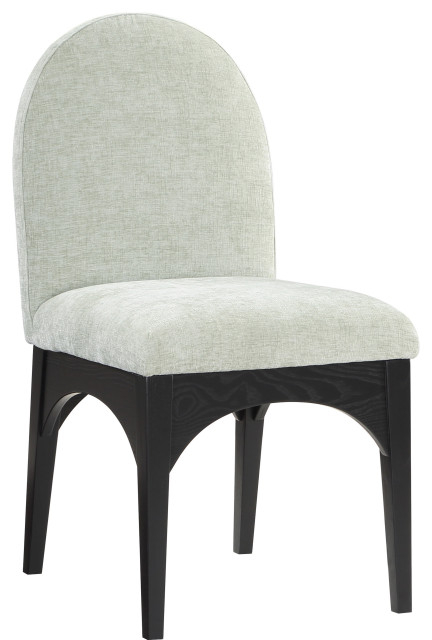 The Timeless Appeal of Natural Finish and Chenille Fabric in Dining Chairs
